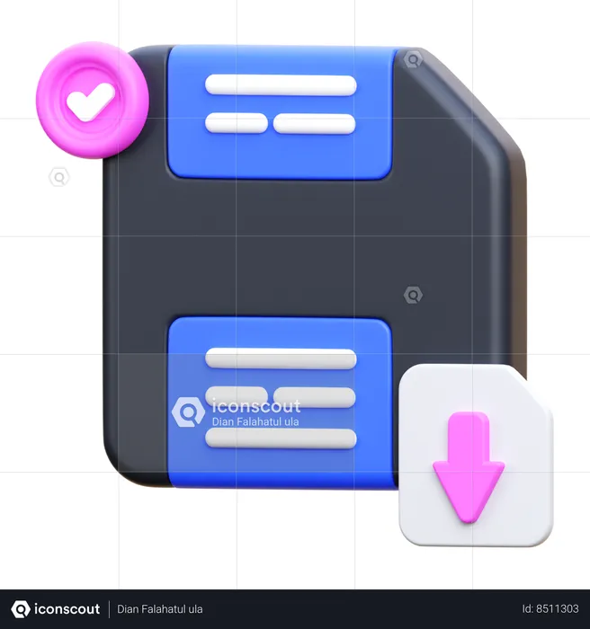 Storage Device  3D Icon