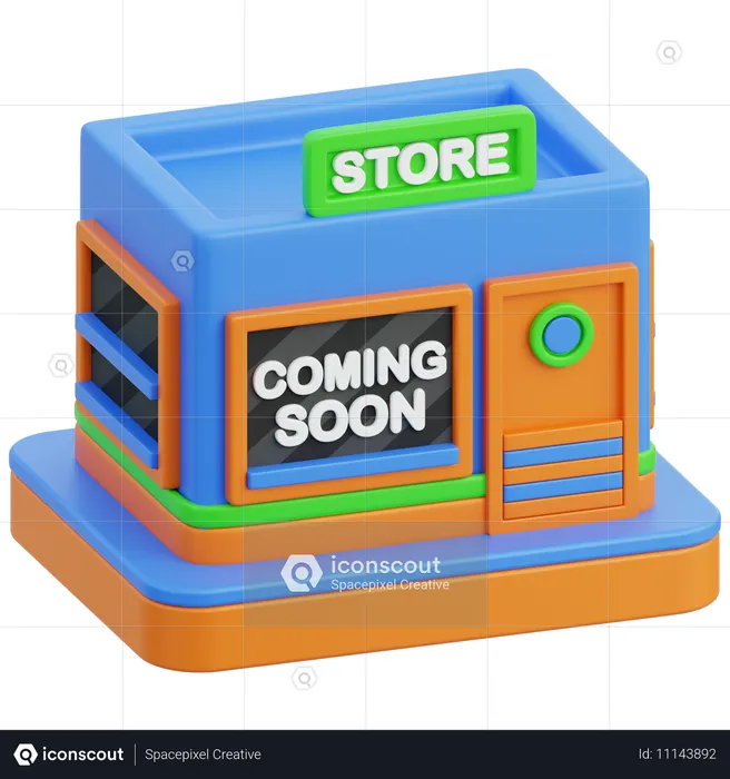 Store  3D Icon