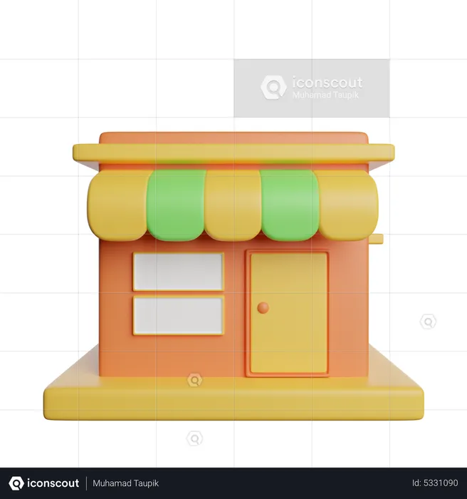 Store  3D Icon