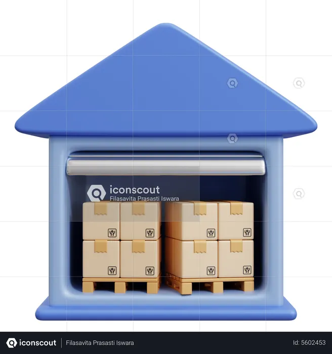 Storehouse  3D Icon