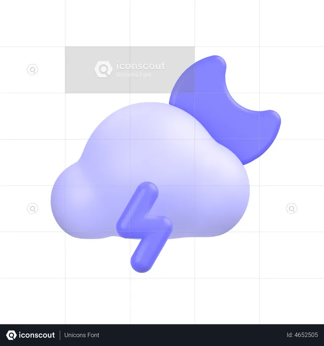 Storm Weather  3D Icon