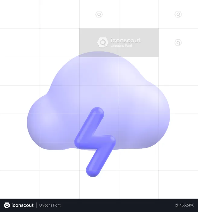 Storm Weather  3D Icon