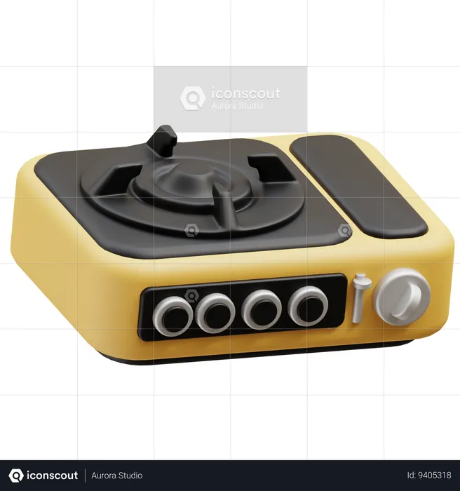 Stove  3D Icon