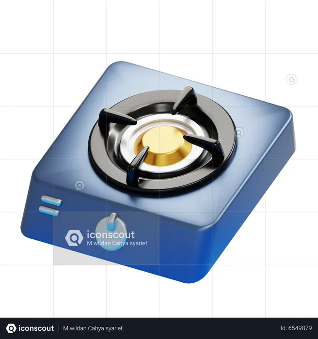 STOVE  3D Icon