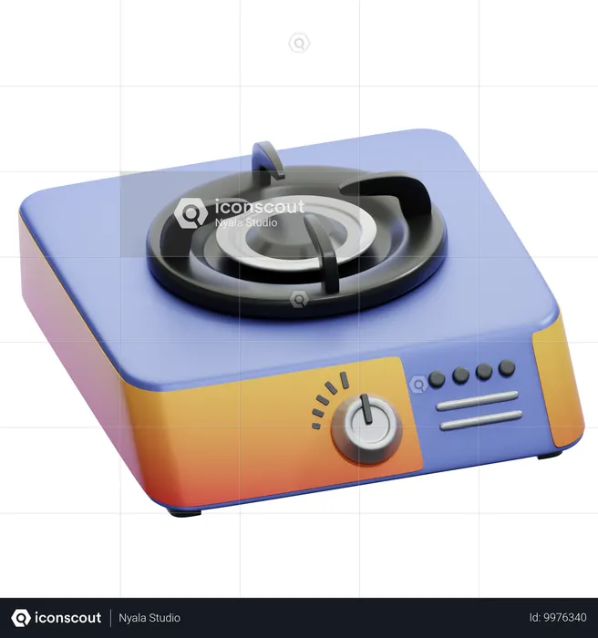 Stove  3D Icon