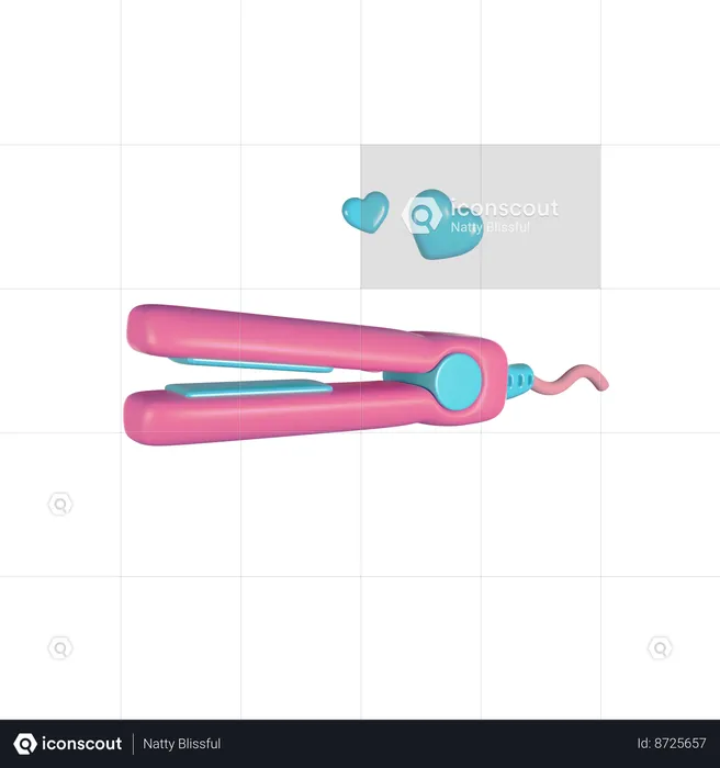 Straightener  3D Icon