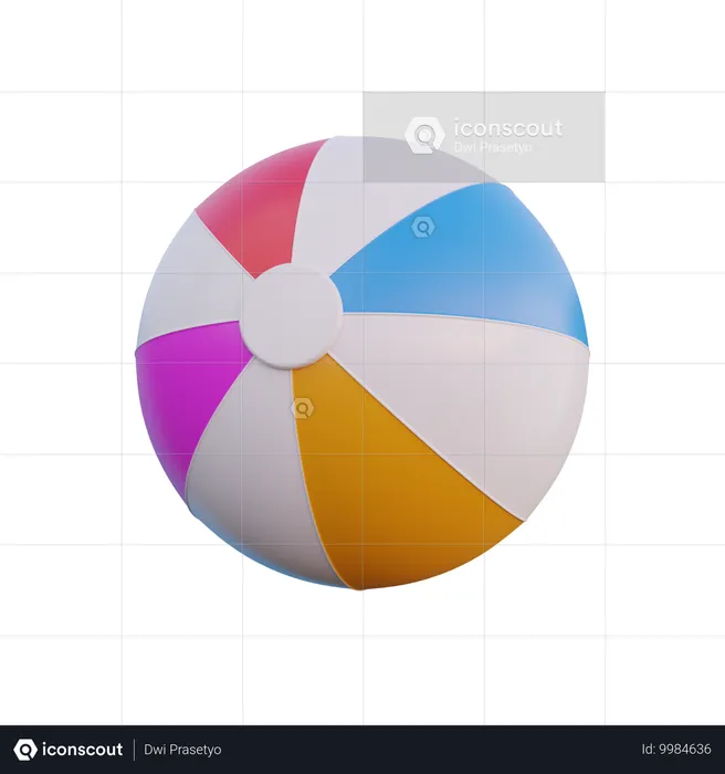 Wasserball  3D Icon