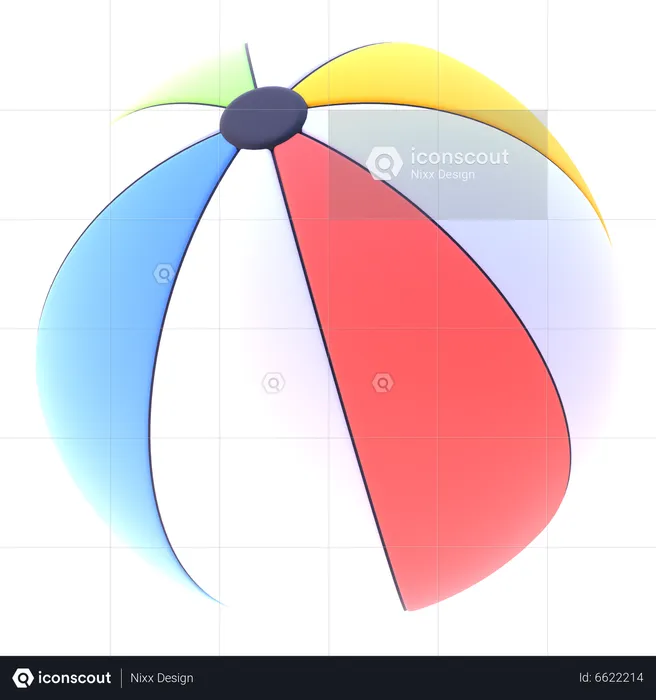 Wasserball  3D Icon