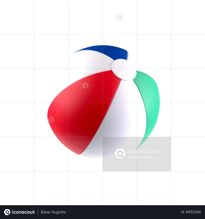 Wasserball  3D Icon