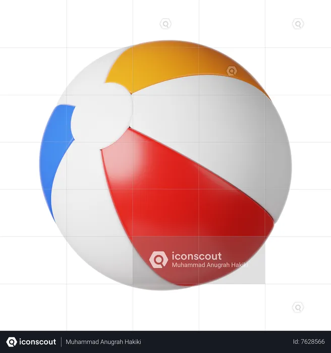 Wasserball  3D Icon