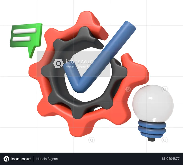 Strategic planning  3D Icon