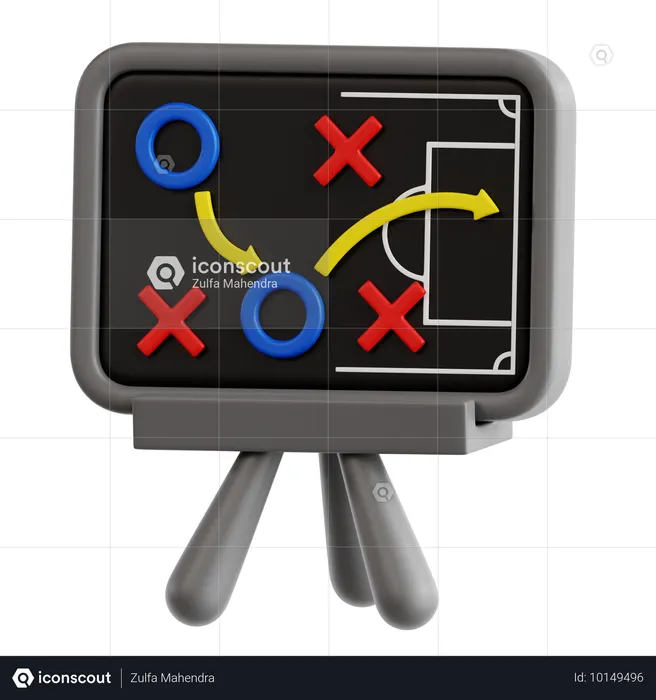 Strategy Board  3D Icon