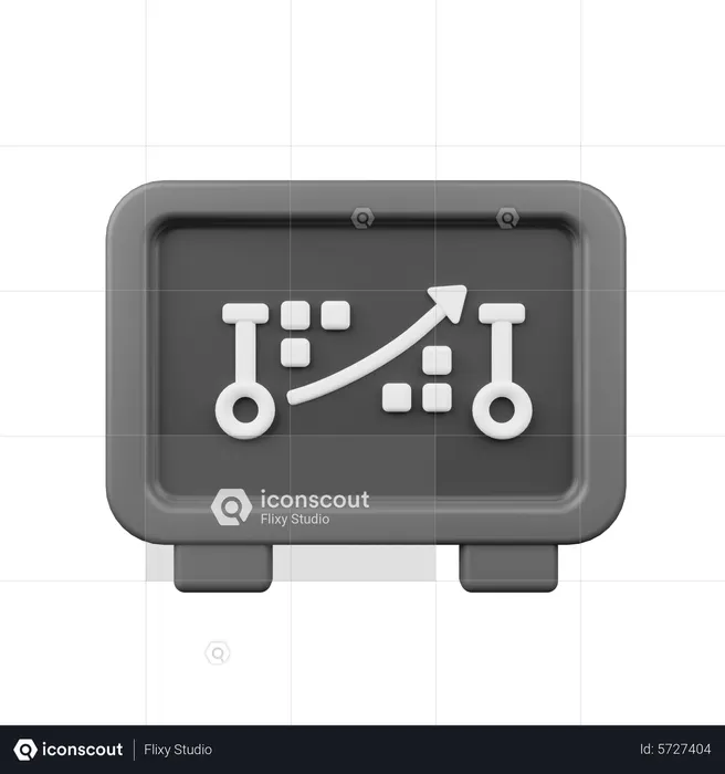 Strategy Board  3D Icon