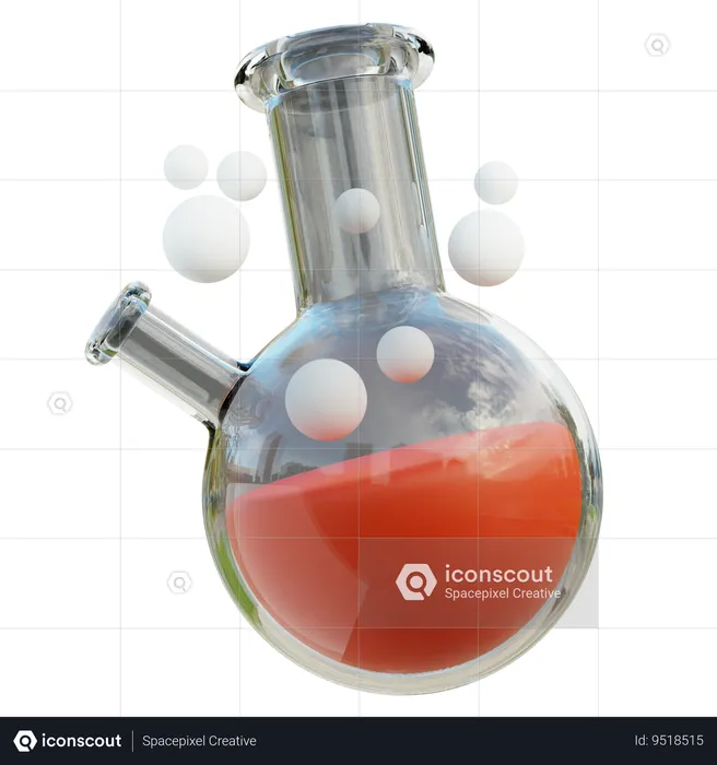 Straus Flask  3D Icon