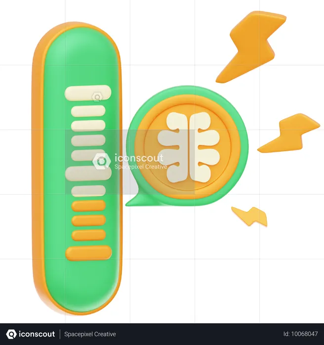 Stress Level  3D Icon