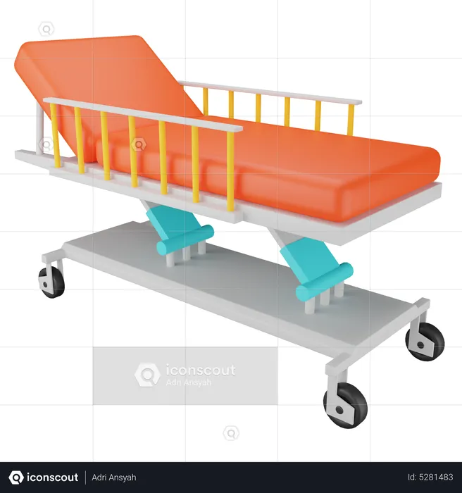 Stretcher  3D Icon