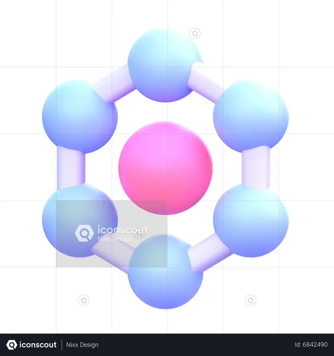 Structure chimique  3D Icon