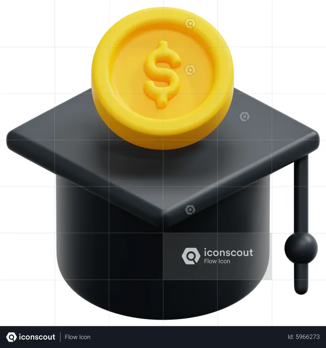 Student Loan  3D Icon