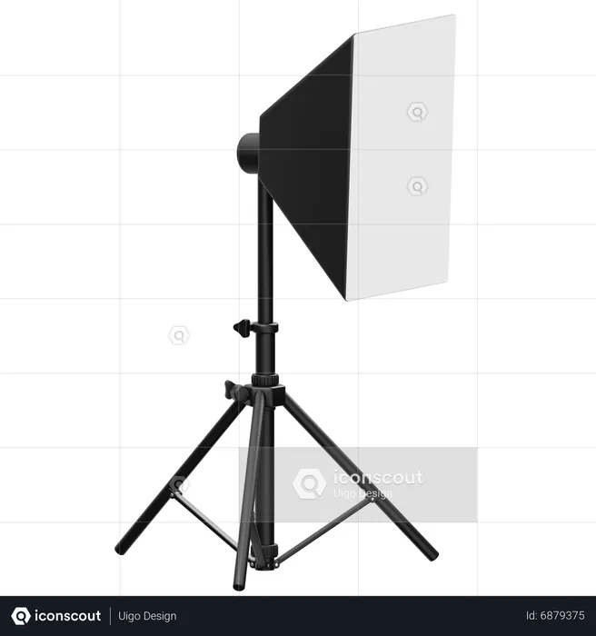 Studio Lighting  3D Icon