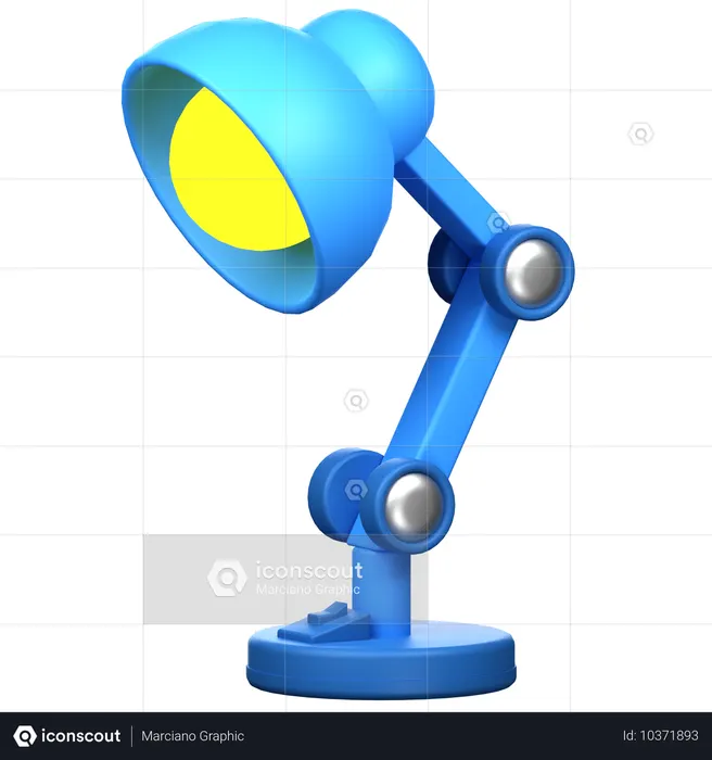 Study Lamp  3D Icon