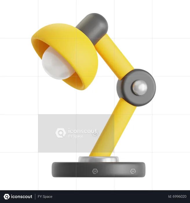 Study Lamp  3D Icon