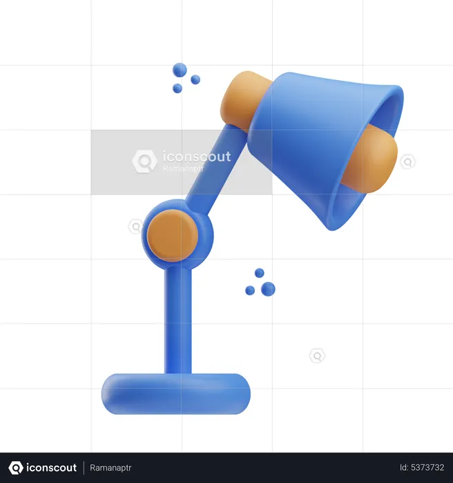 Study Lamp  3D Icon