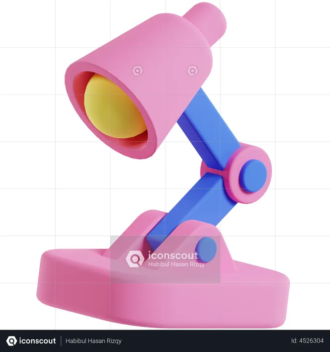 Study Lamp  3D Illustration