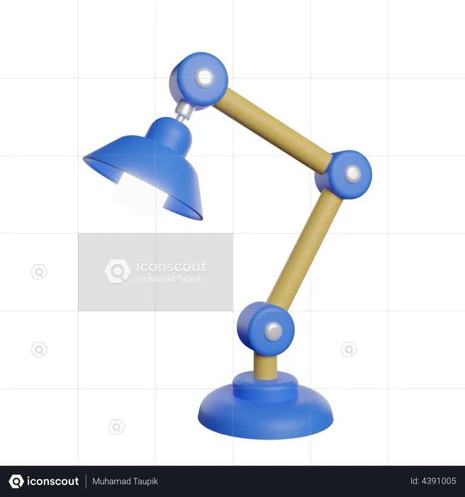 Study Lamp  3D Illustration