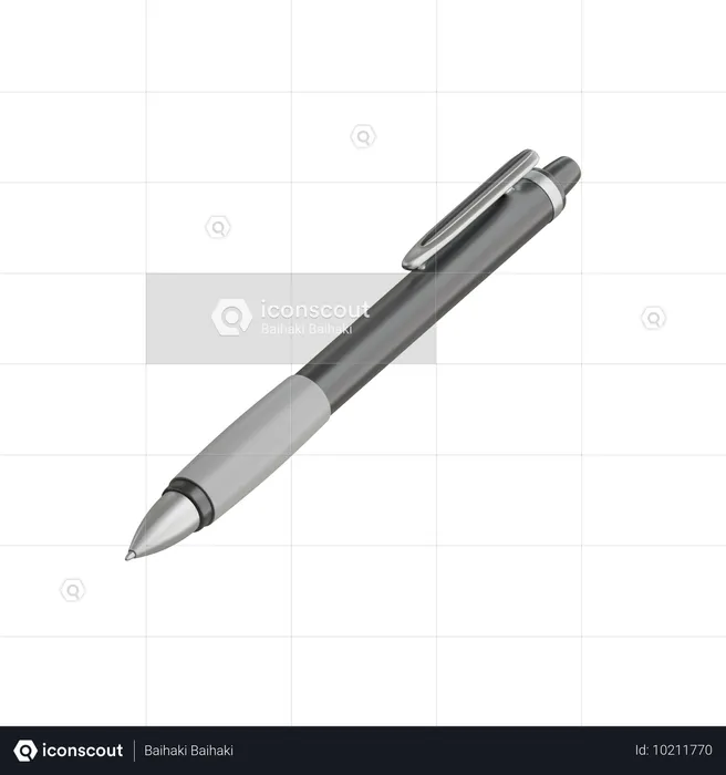 Stylo  3D Icon