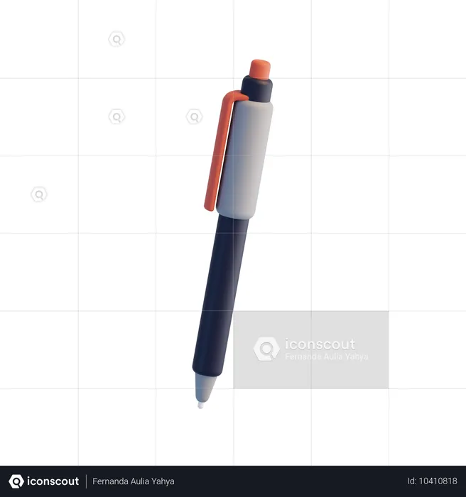 Stylo  3D Icon