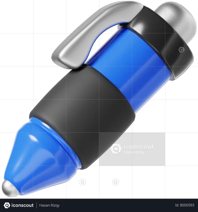 Stylo  3D Icon