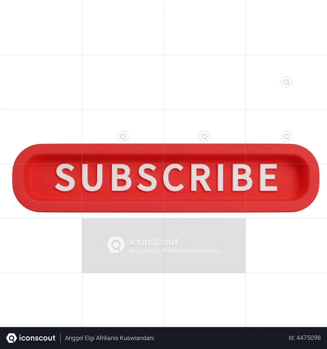 Subscribe  3D Illustration