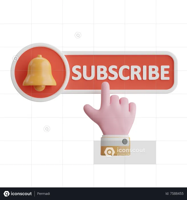 Subscription  3D Icon