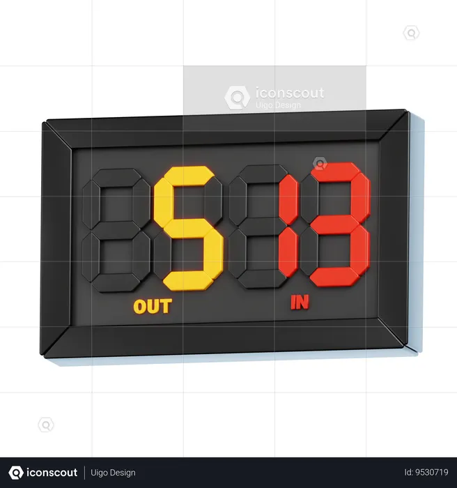 Substitution Board  3D Icon