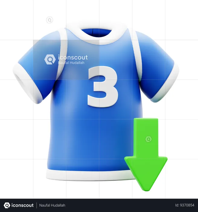 Substitution Player In  3D Icon