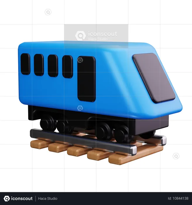 Subway  3D Icon