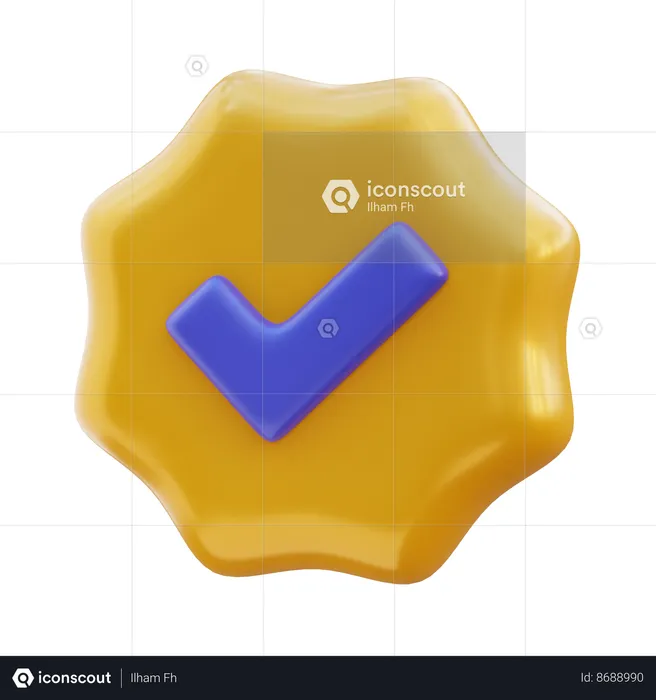 Succès  3D Icon