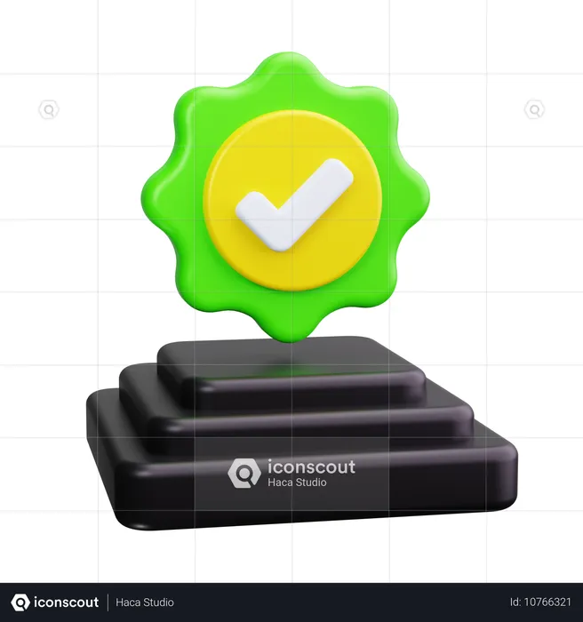 Success  3D Icon