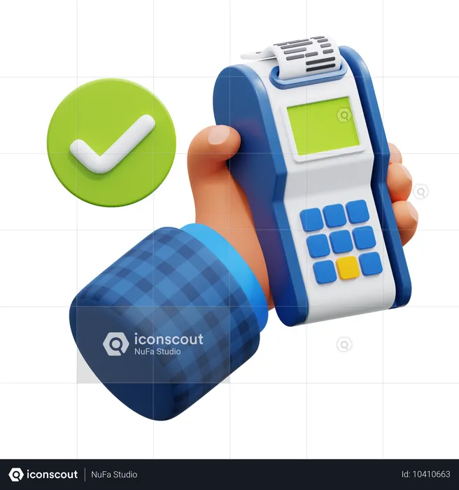 Success Edc Payment  3D Icon