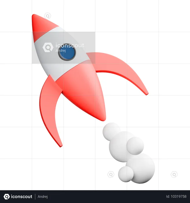 Successful launch  3D Icon