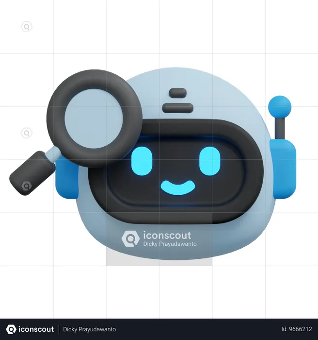 Suchbot  3D Icon