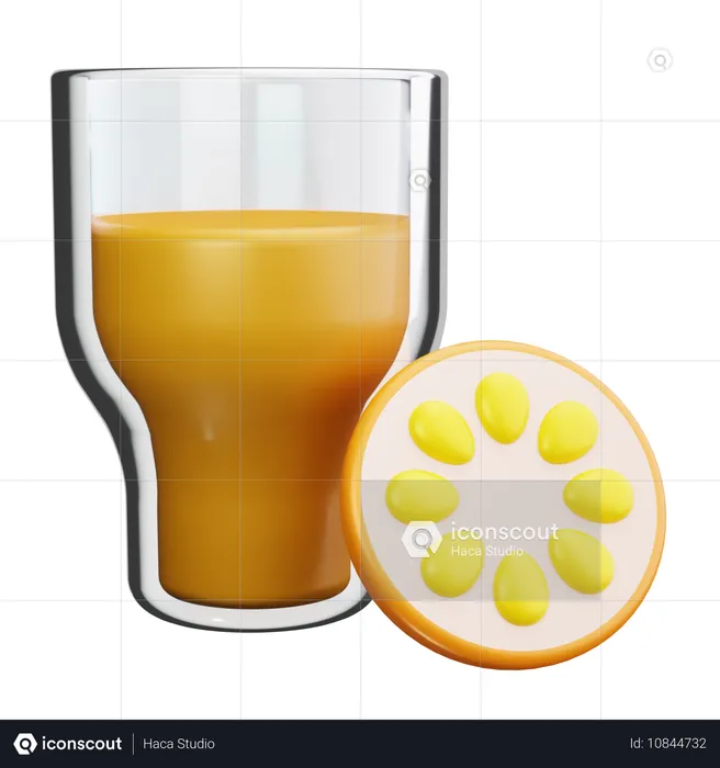 Suco  3D Icon