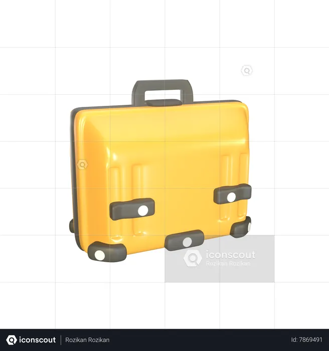 Suitcase  3D Icon