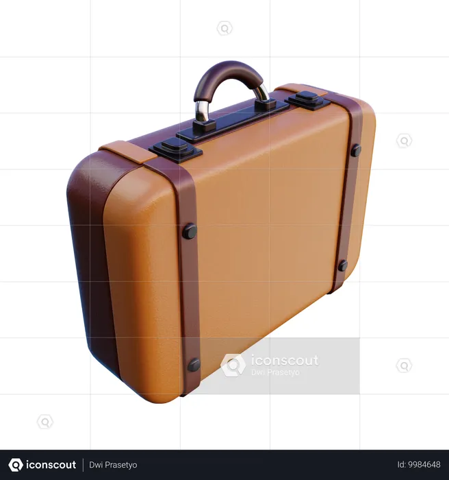 Suitcase  3D Icon