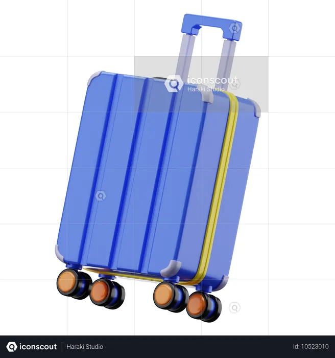 Suitcase  3D Icon