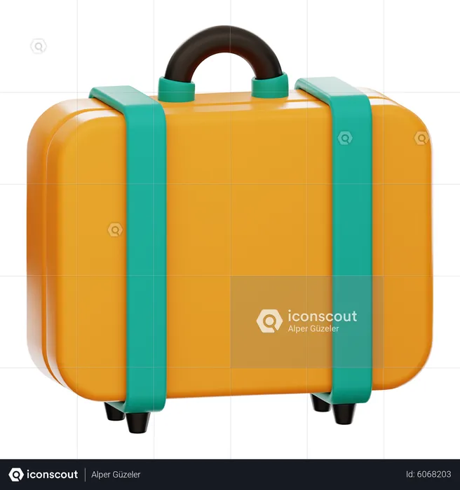 Suitcase  3D Icon