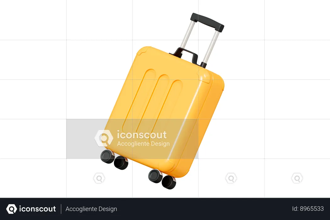 Suitcase  3D Icon