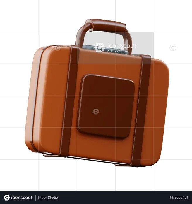 Suitcase  3D Icon