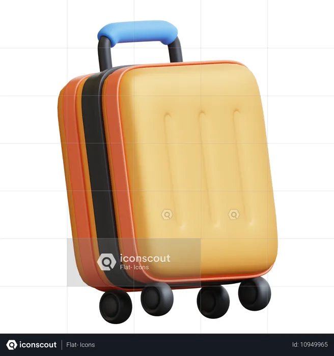 Suitcase  3D Icon