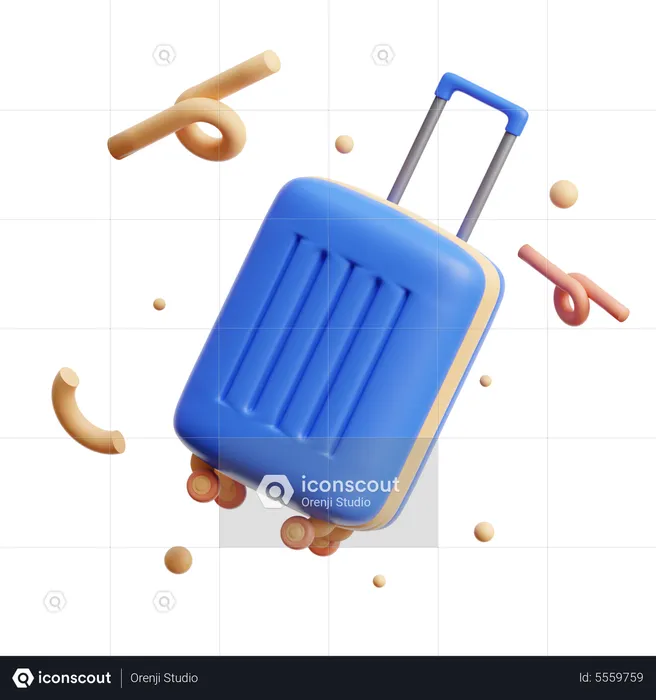 Suitcase  3D Icon
